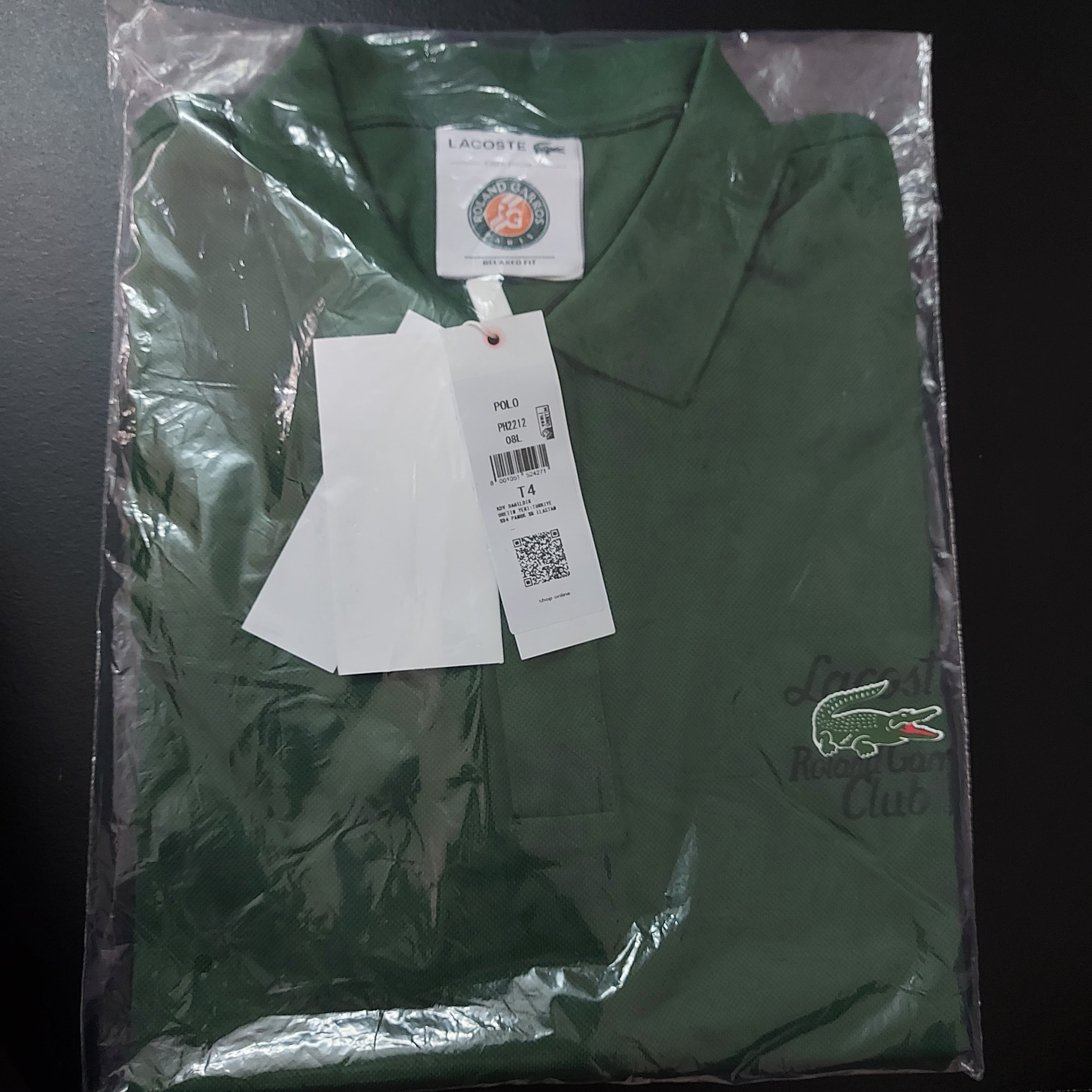 Tee-shirt Lacoste Roland Garros paris 