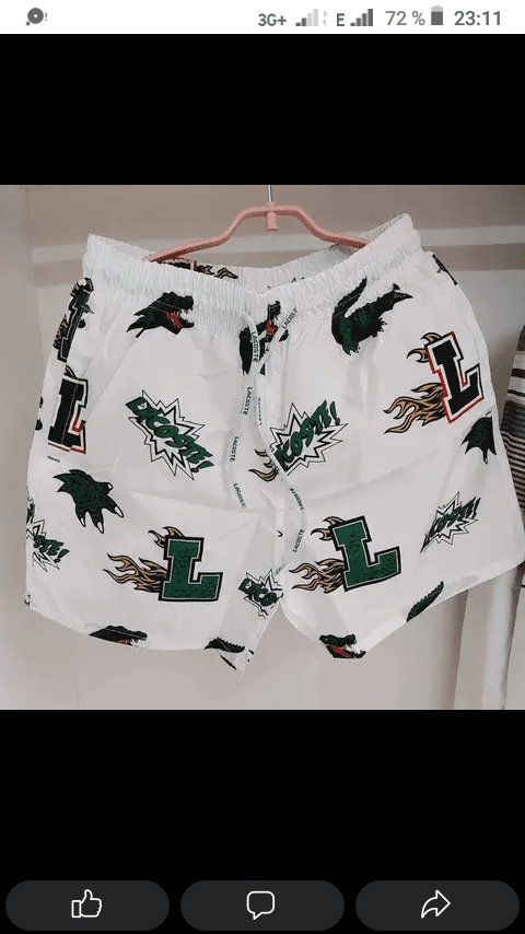 Short Lacoste originale 