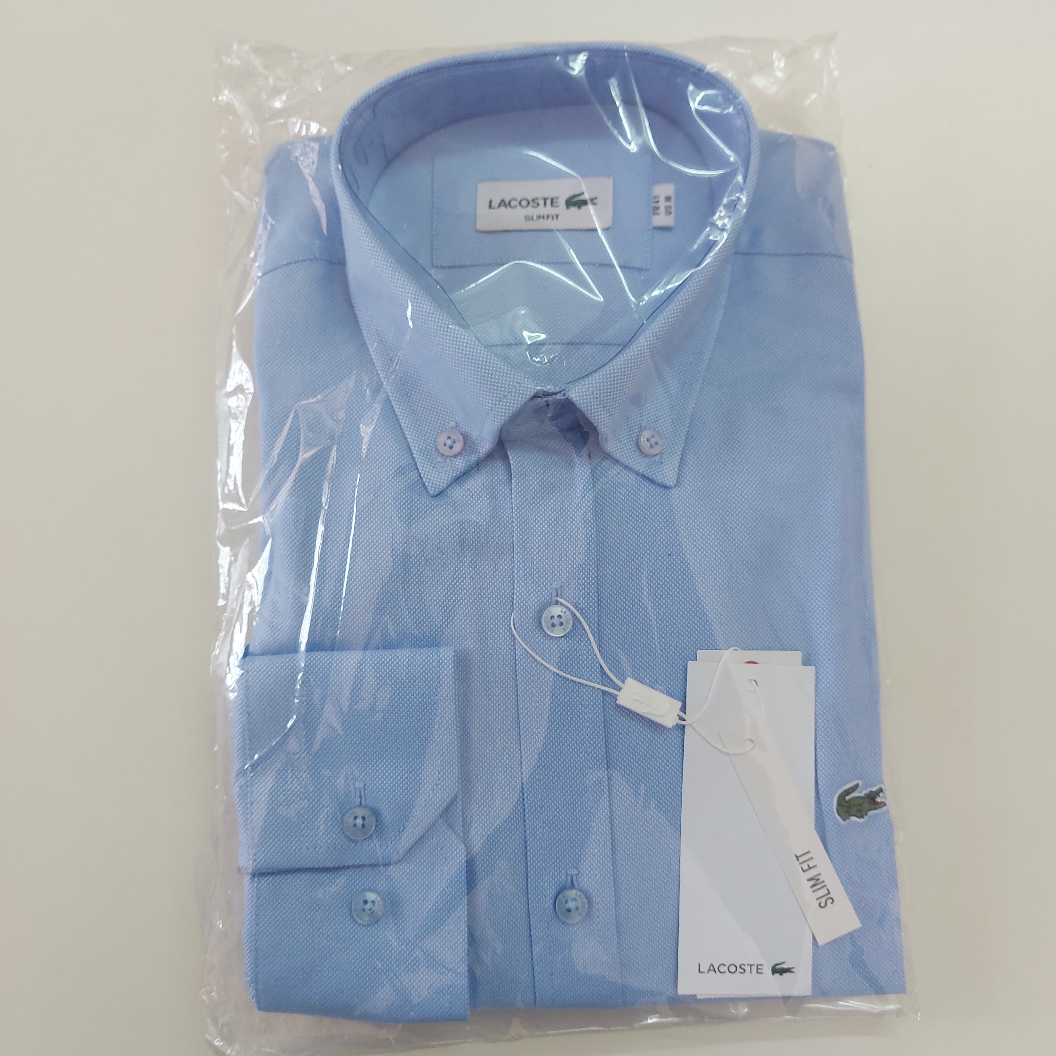 Chemise Lacoste original manches longues 